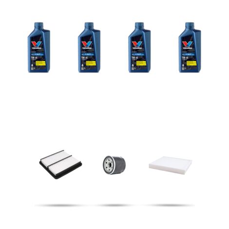 Kit tagliando 3 FILTRI e 4L OLIO compatibile con Kia Cee D (ED) 1.4 16V 77kw dal 2010