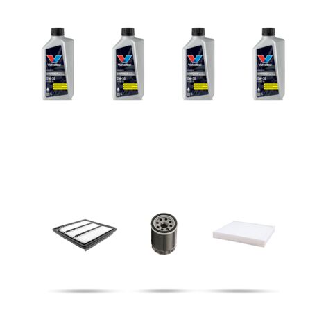 Kit tagliando 3 FILTRI e 4L OLIO compatibile con Kia Picanto III (JA) 1.2 62kw dal 2017