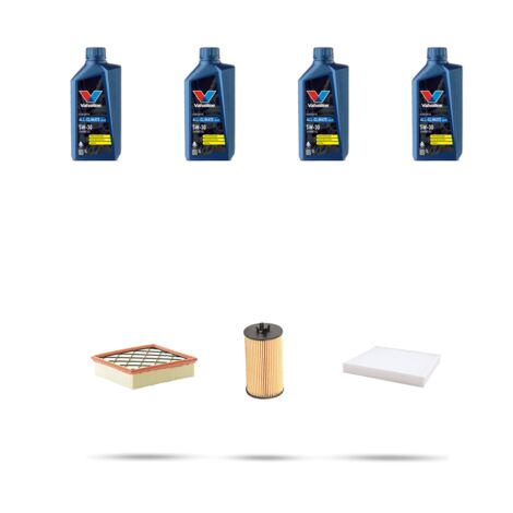 Kit tagliando 3 FILTRI e 4L OLIO compatibile con Opel Astra J ,GTC,SW 1.4 16v Turbo LPG 103kw Dal 2014