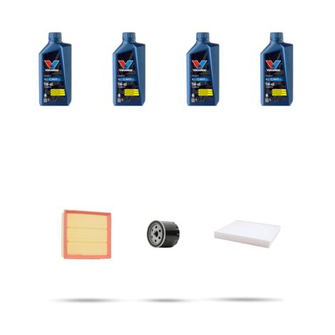 Kit tagliando 3 FILTRI e 4L OLIO compatibile con Opel Zafira B 2.0 Turbo 147kw dal 2005