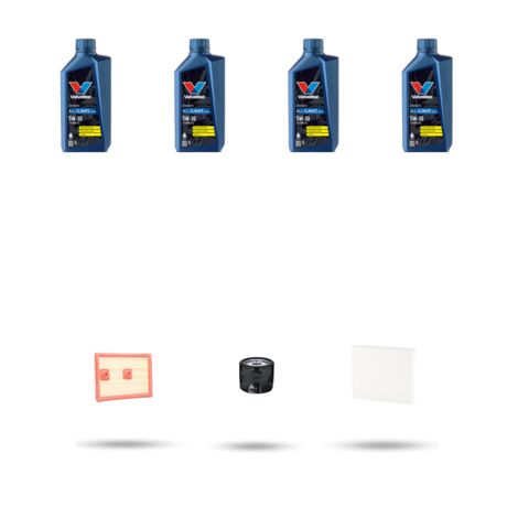 Kit tagliando 3 FILTRI e 4L OLIO compatibile con Skoda Octavia III 1.4 TSI 103kw Dal 2013