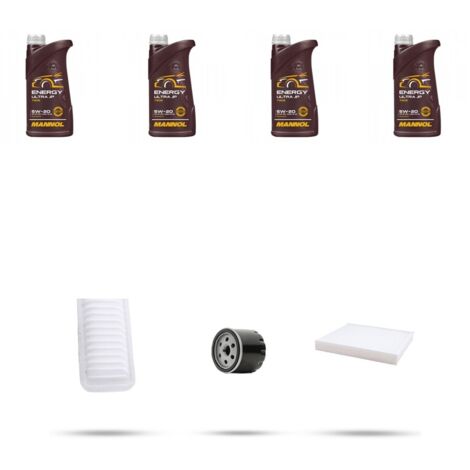 Kit tagliando 3 FILTRI e 4L OLIO compatibile con Suzuki Splash 1.2 VVT 66kw dal 2011