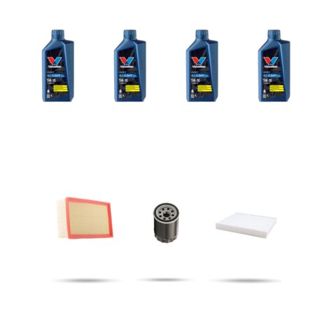 Kit tagliando 3 FILTRI e 4L OLIO compatibile con Suzuki Swift III 1.6 16V 92kw dal 2007