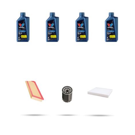 Kit tagliando 3 FILTRI e 4L OLIO compatibile con Suzuki Swift IV 1.6 100kw dal 2012