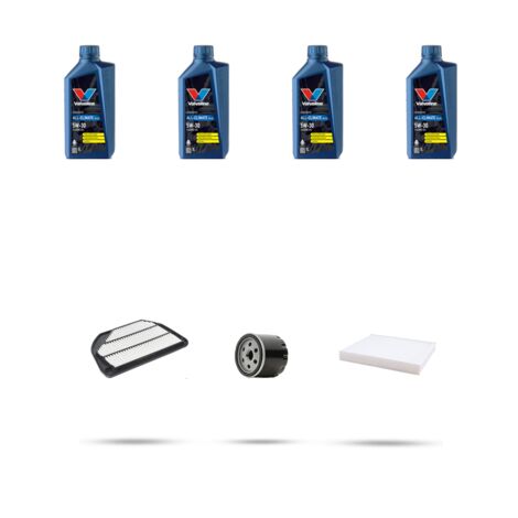 Kit tagliando 3 FILTRI e 4L OLIO compatibile con Suzuki Swift V 1.4 95kw dal 2020