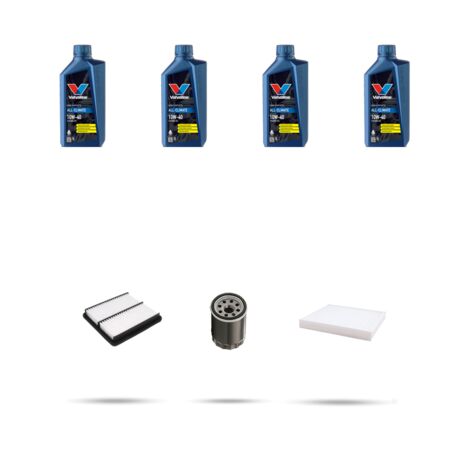 Kit tagliando 3 FILTRI e 4L OLIO compatibile con Suzuki Sx4 1.6 79kw Dal 2006