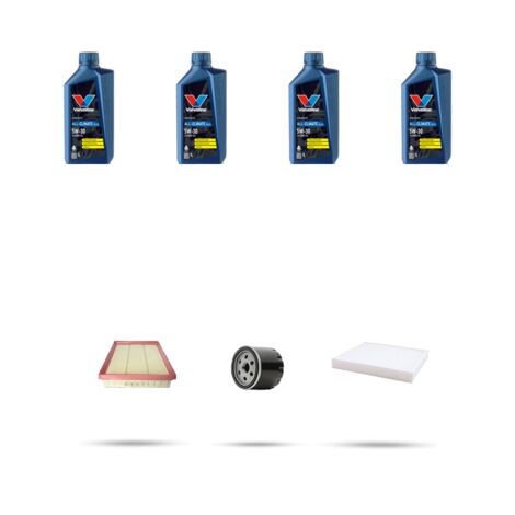 Kit tagliando 3 FILTRI e 4L OLIO compatibile con Toyota Corolla Cross 1.8 VVTI 103Kw Dal 2023