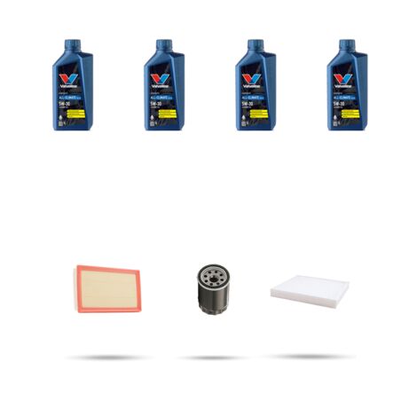 Kit tagliando 3 FILTRI e 4L OLIO compatibile con Toyota Corolla XII (E210) 1.2 85kw Dal 2019