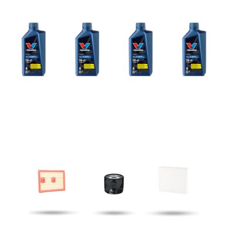 Kit tagliando 3 FILTRI e 4L OLIO compatibile con Vw Golf VII (5G1/BA5) 1.4 GTE 150kw Dal 2014