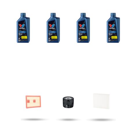 Kit tagliando 3 FILTRI e 4L OLIO compatibile con VW Passat (3g2,3G5) 1.4 GTE 160kw Dal 2015