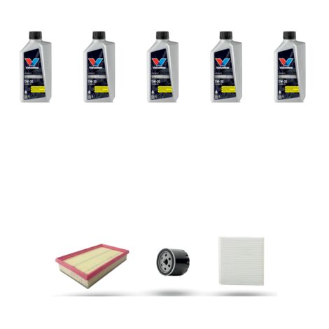 Kit tagliando 3 FILTRI e 5L OLIO compatibile con Alfa Romeo Tonale 1.5 Hybrid 118kw dal 2022