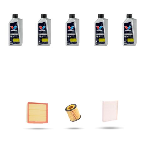 Kit tagliando 3 FILTRI e 5L OLIO compatibile con Bmw serie 3 (F30, F80,F31) 320iX 135kw dal 2012