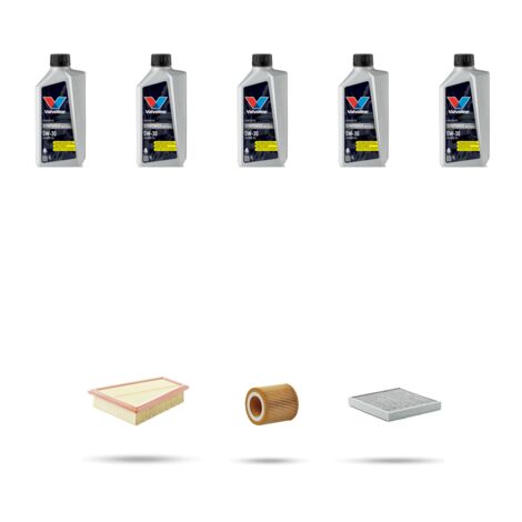 Kit tagliando 3 FILTRI e 5L OLIO compatibile con Bmw Z4(E89)28i 180kw dal 2011