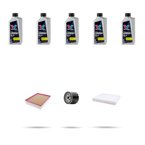 Kit tagliando 3 FILTRI e 5L OLIO compatibile con Cupra Formentor 1.5 TSI 110kw dal 2020