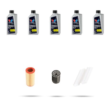 Kit tagliando 3 FILTRI e 5L OLIO compatibile con Honda Stream 2.0 16v 115kw dal 2001