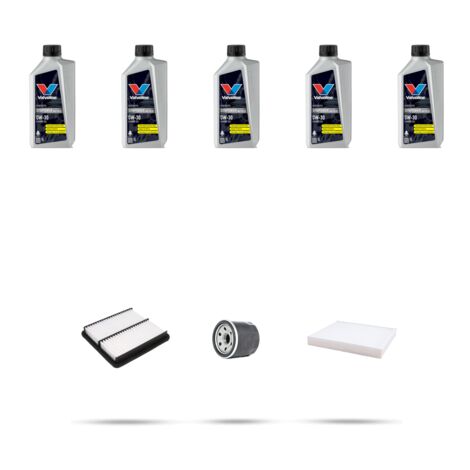 Kit tagliando 3 FILTRI e 5L OLIO compatibile con Kia Cee D III (CD) 1.5 T-Gdi Eco-Dynamics 118kw dal 2021