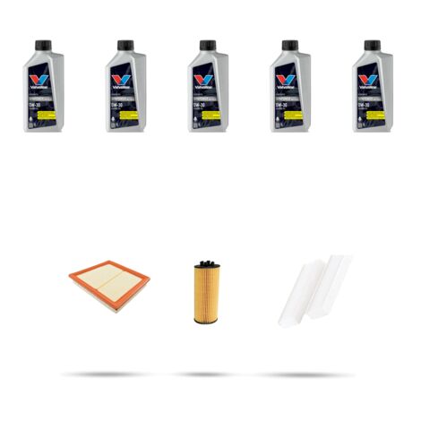 Kit tagliando 3 FILTRI e 5L OLIO compatibile con Mini III (F54,F55,F56,F57,F60) 2.0 141kw Dal 2014