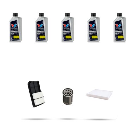 Kit tagliando 3 FILTRI e 5L OLIO compatibile con Mitsubshi Eclipse Cross (GK9W) 2.4 138kw Dal 2021