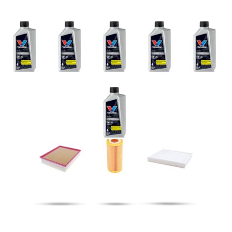 Kit tagliando 3 FILTRI e 6L OLIO compatibile con Cupra Leon (KL8) 2.0 TSI 228kw dal 2021