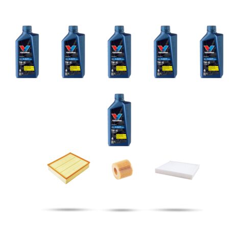 Kit tagliando 3 FILTRI e 6L OLIO compatibile con Lexus Nx 300 175kw dal 2017