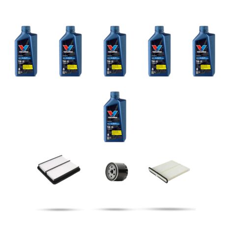 Kit tagliando 3 FILTRI e 6L OLIO compatibile con Mazda 6 (GJ) 2.5 Skyactiv-G 141kw dal 2013