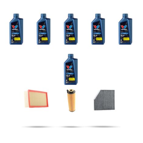 Kit tagliando 3 FILTRI e 6L OLIO compatibile con Mercedes Classe C (W206,S206) 400 e 280kw Dal 2022