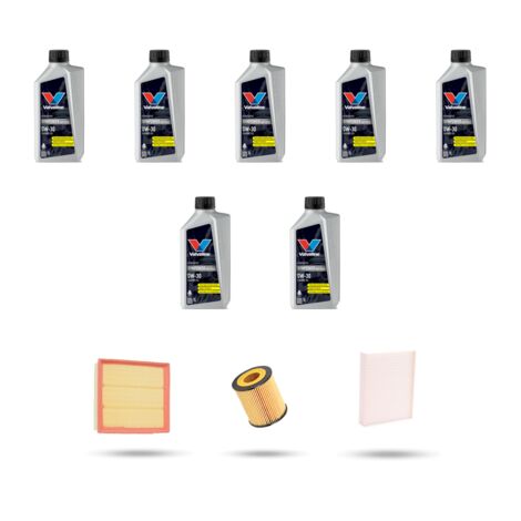 Kit tagliando 3 FILTRI e 7L OLIO compatibile con Bmw serie 3 (F30, F80,F31) hybrid 250kw dal 2012