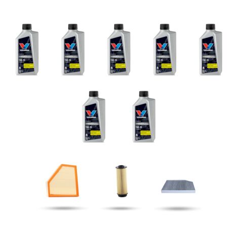 Kit tagliando 3 FILTRI e 7L OLIO compatibile con Bmw serie 3 (G20, G21,G80) m340i 275kw dal 2019