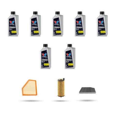 Kit tagliando 3 FILTRI e 7L OLIO compatibile con Bmw serie 4 (G22,G23 G80) M4 COMPETITION 375kw dal 2020