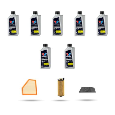 Kit tagliando 3 FILTRI e 7L OLIO compatibile con Bmw serie 4 (G22,G23 G80) M4 CSL 405kw dal 2022
