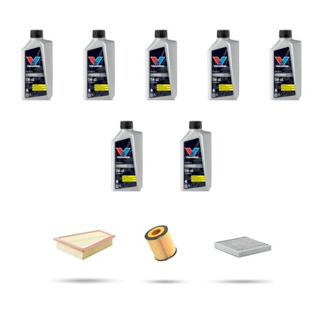 Kit tagliando 3 FILTRI e 7L OLIO compatibile con Bmw Z4(E89)23i 150kw dal 2009