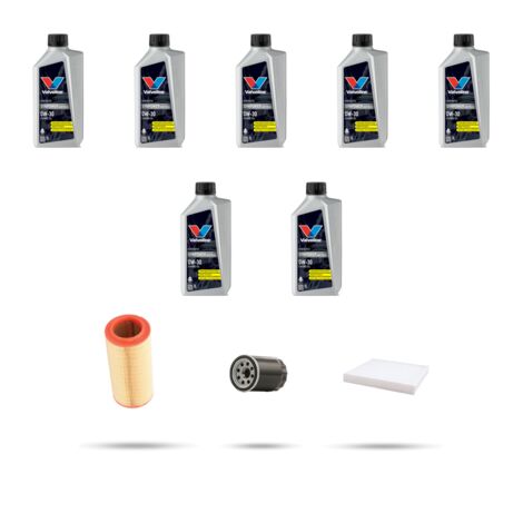 Kit tagliando 3 FILTRI e 7L OLIO compatibile con Citroen Jumper III 2.2 HDI 121kw dal 2019