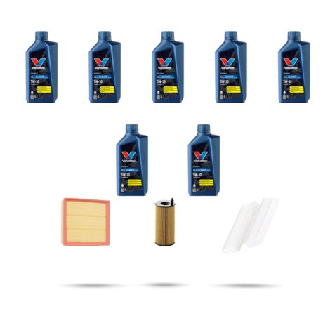 Kit tagliando 3 FILTRI e 7L OLIO compatibile con Dodge Nitro 2.8 CRD 130kw dal 2007