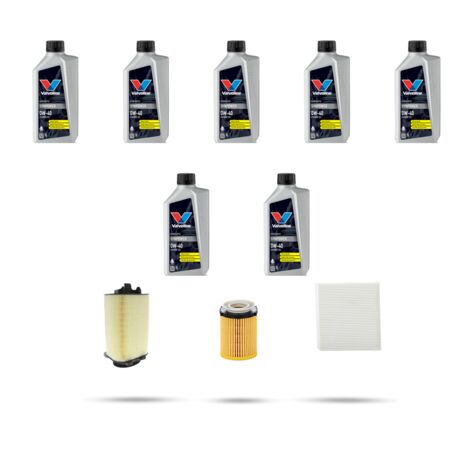 Kit tagliando 3 FILTRI e 7L OLIO compatibile con Infiniti Q60 2.0 T 155kw dal 2016