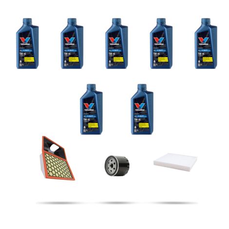 Kit tagliando 3 FILTRI e 7L OLIO compatibile con Iveco Daily VI 50C 14 3.0 CNG 100KW dal 2014