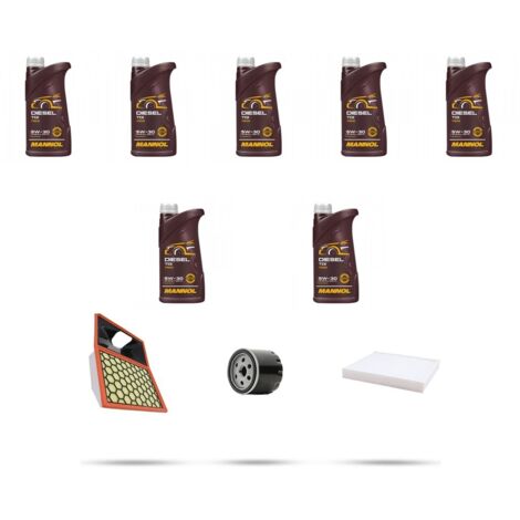Kit tagliando 3 FILTRI e 7L OLIO compatibile con Iveco Daily VI 70C 14 3.0 CNG 100KW dal 2014