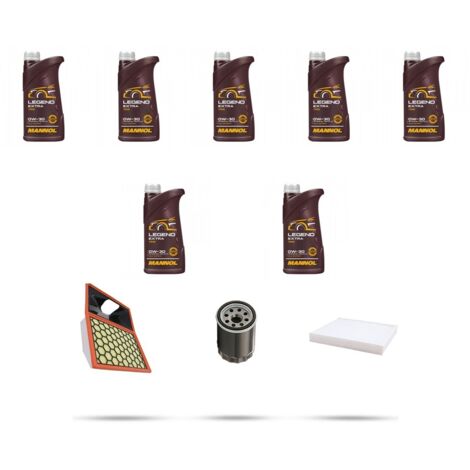 Kit tagliando 3 FILTRI e 7L OLIO compatibile con Iveco Daily VI 70C 16 3.0 160 118KW dal 2019
