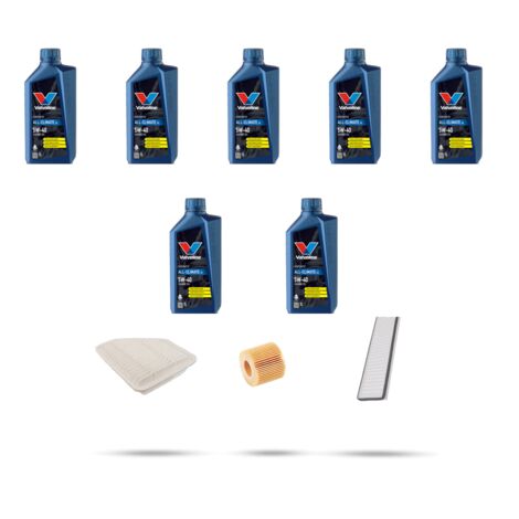 Kit tagliando 3 FILTRI e 7L OLIO compatibile con Lotus Evora 3.5 v6 206kw dal 2009