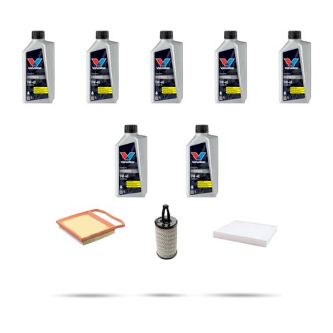 Kit tagliando 3 FILTRI e 7L OLIO compatibile con Mercedes Classe GLE (W166) 320 200kw Dal 2015