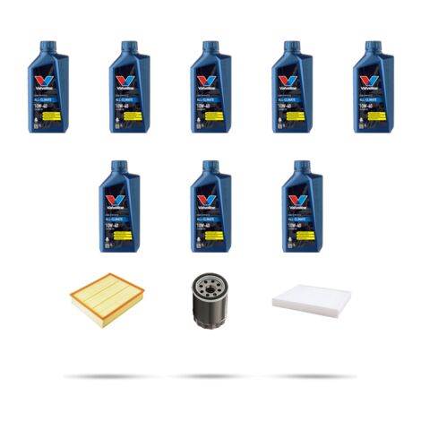 Kit tagliando 3 FILTRI e 8L OLIO compatibile con Isuzu D-Max 3.0 Turbodiesel 120kw dal 2007