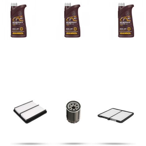Kit tagliando 3 FILTRI e 8L OLIO compatibile con Land Rover Sport II (LW,L494) 5.0 V8 423kw dal 2017