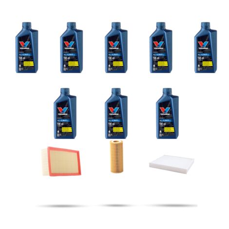 Kit tagliando 3 FILTRI e 8L OLIO compatibile con Mercedes Sprinter II (906) 316 115kw Dal 2008