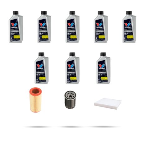 Kit tagliando 3 FILTRI e 8L OLIO compatibile con Peugeot Boxer III 2.2 BlueHDI 103kw dal 2019