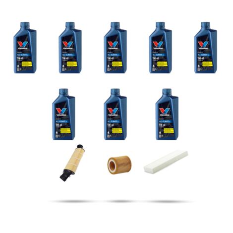 Kit tagliando 3 FILTRI e 8L OLIO compatibile con Porsche 911 (991) 3.0 Carrera 272kw dal 2015