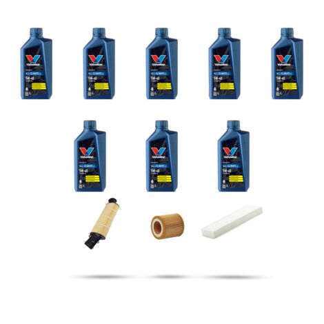 Kit tagliando 3 FILTRI e 8L OLIO compatibile con Porsche 911 (991) 3.0 Carrera S 331kw dal 2015