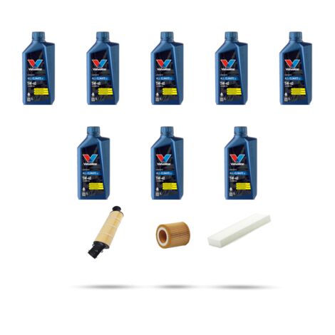 Kit tagliando 3 FILTRI e 8L OLIO compatibile con Porsche 911 (991) 3.8 Carrera S 316kw dal 2012