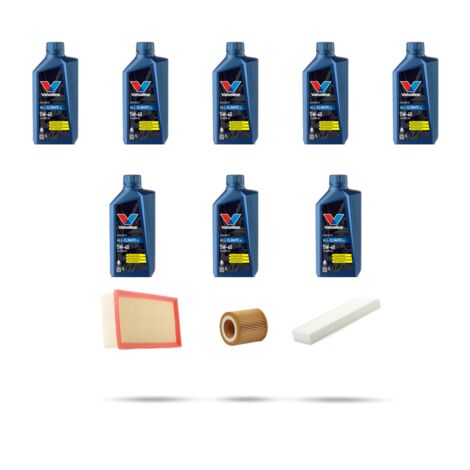 Kit tagliando 3 FILTRI e 8L OLIO compatibile con Porsche 911 (992) 3.8 Turbo 478kw dal 2020