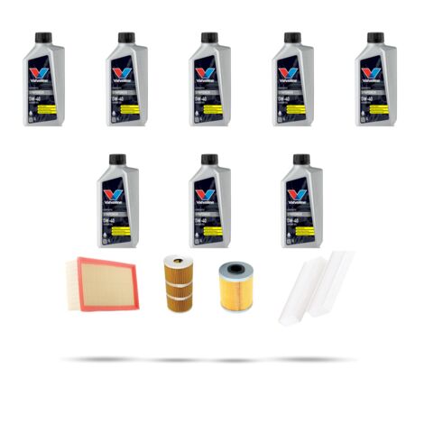 Kit tagliando 3 FILTRI e 8L OLIO compatibile con Renault Master IV 2.3 dCI 110kw 2013