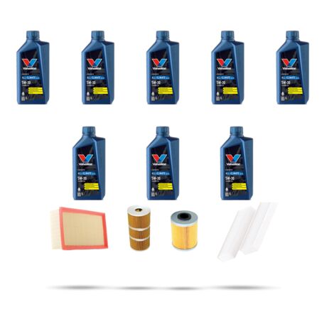 Kit tagliando 3 FILTRI e 8L OLIO compatibile con Renault Master IV 2.3 dCI 92kw 2010