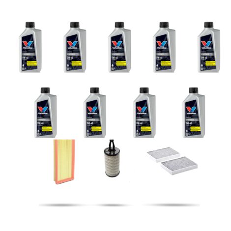 Kit tagliando 3 FILTRI e 9L OLIO compatibile con Mercedes Classe S (W221) 500 320kw Dal 2010